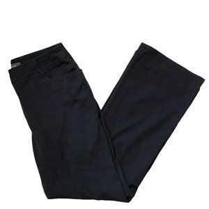 Dark brown flared boot cut pants trousers